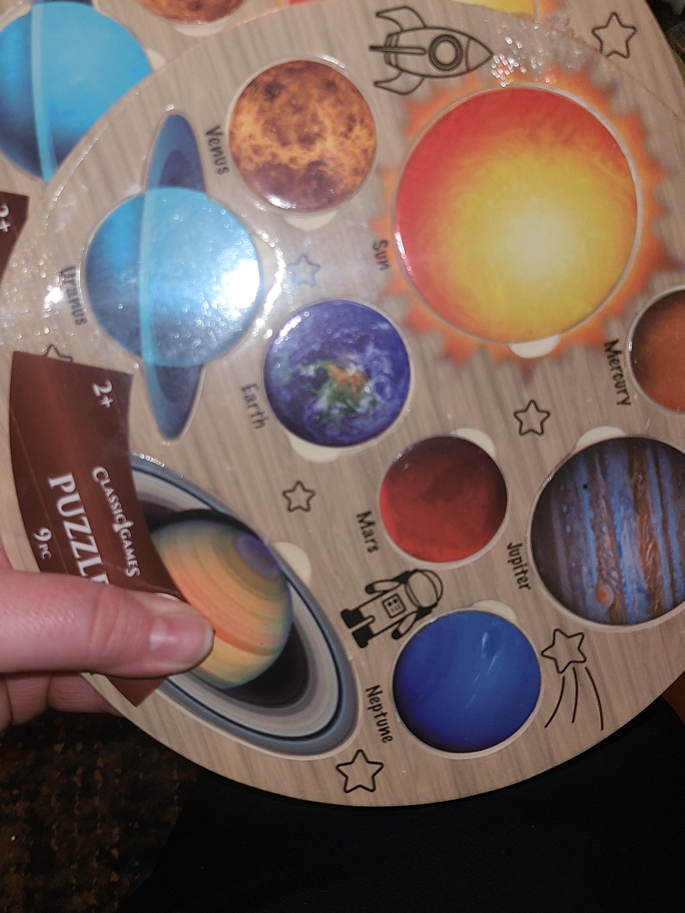 Classic Wooden Solar System Puzzles 2 Of Them